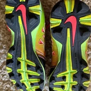 Nike | Shoes | Nike Kids Red And Green Soccer Shoes | Poshmark display picture 1